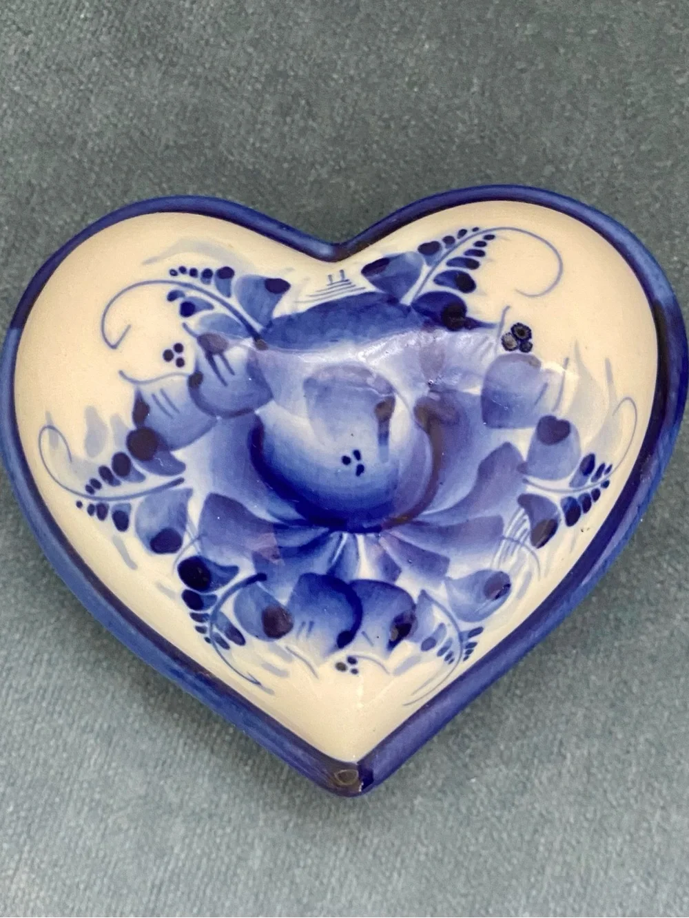 Gzhel cobalt blue